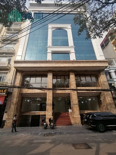 Bán Gấp Tòa VP 9 Tầng Xây Mới Mặt Phố Hoàng Ngân, Vị Trí Lô Góc. DT 178m2. MT 11m. Giá 120 TỶ
