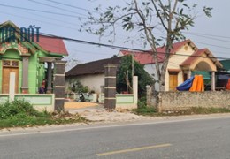 Bán gấp nhà mặt đường quốc lộ 217 xã Cẩm Bình, huyện Cẩm Thủy, tỉnh Thanh Hóa, 738m2, MT 15m, miễn