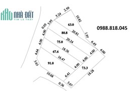 Bán 6 lô đất MẶT HỒ Gia Lương (đình Gia Lộc), xã Việt Hùng, Đông Anh, Hà Nội, miễn TG
