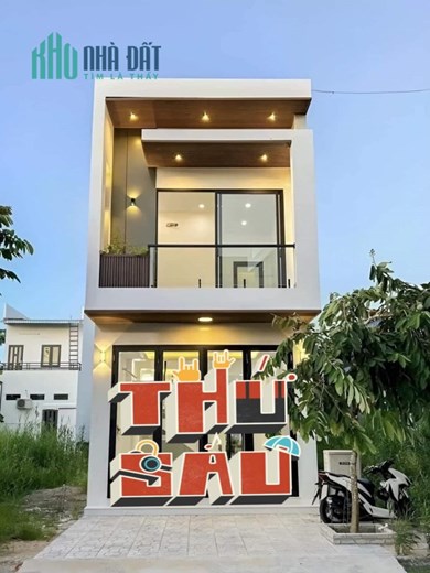 NHÀ MẶT TIỀN ĐƯỜNG HỒ VĂN HUÊ. PHƯỜNG NHƠN BÌNH CHỢ DINH