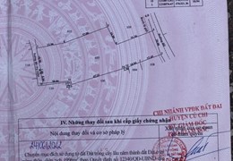 Chủ gửi bán đất 1/ đường Đặng Thị Tô  , Trung Lập Hạ, Củ Chi.