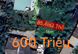 Bán rẻ thu hồi vốn đất thuộc Thành Phố Tân An giá 600 triệu