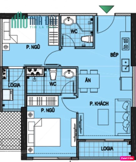 Mua nhà từ móng -  Căn Hộ Imperia2 -  2PN - chỉ từ 2,9x tỷ. HTLS 24 tháng - hưởng trọn tiện ích