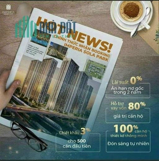 CĂN HỘ HÀNG SANG TẠI IMPERRIA SOLA PARK- CDT MIK GROUP  (PHÂN KHU CAO CẤP) THUỘC VINHOME SMART CITY!