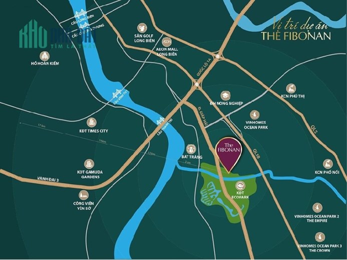 The Fibonan BH trực tiếp CĐT, CK + quà tặng lên đến 9%, vay HTLS 0% 24th, tặng 45tr, 2.x tỷ/2PN