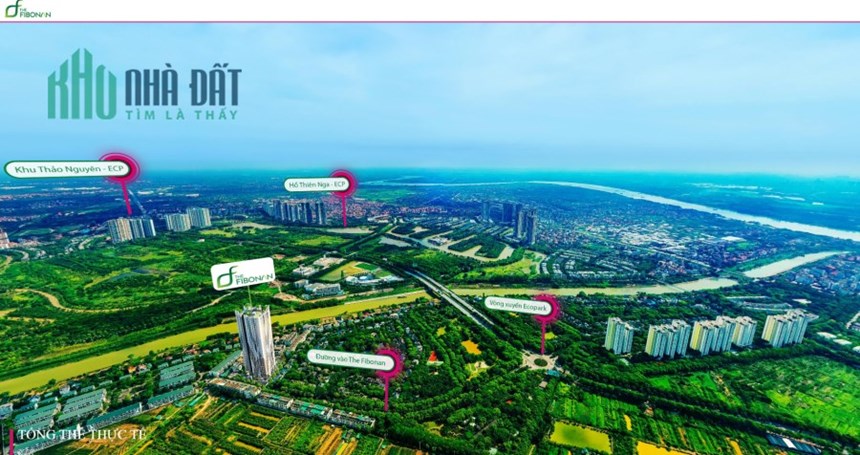 The Fibonan Ecopark chỉ từ 4 tỷ có ngay căn hộ 3PN/97m2 HTLS 0%/24 tháng, TTS Ck 9%+45tr