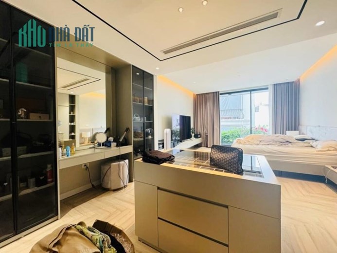 BÁN TOÀ NHÀ 7 TẦNG GẦN 100M2- THANG MÁY- 5M RA PHỐ HOÀNG CẦU- KD 70TR/THÁNG - RẤT HIẾM