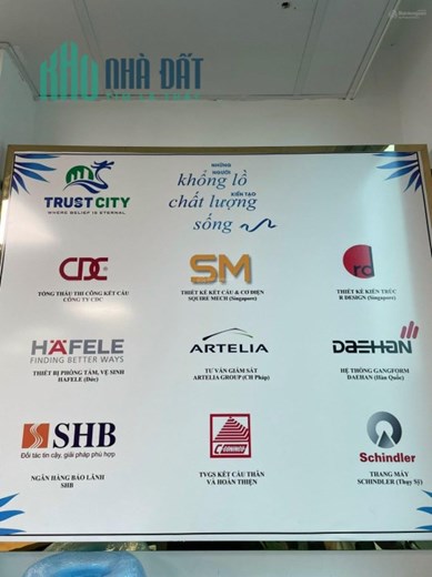 10 suất ưu đãi căn hộ cao cấp 54m2 trực tiếp CĐT Trust City giá hơn 1,7tỷ