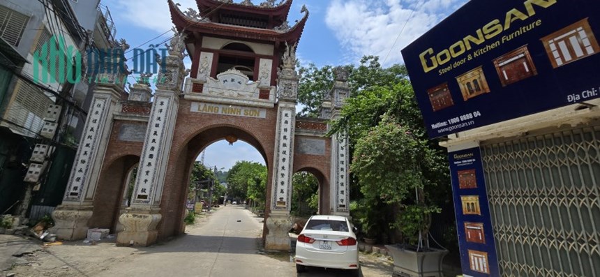 Bán đất làng Ninh Sơn,  TT Chúc Sơn, Hà Nội. MT 9.4m, 246m2, 9 tỷ
