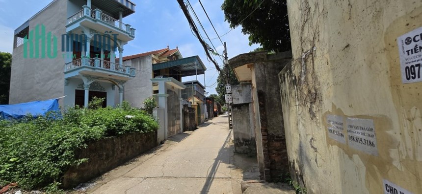 Bán đất làng Ninh Sơn,  TT Chúc Sơn, Hà Nội. MT 9.4m, 246m2, 9 tỷ