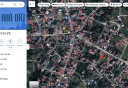Bán đất phố Đỗ Kiên, xã Minh Trí, Sóc Sơn, Hà Nội. 86m2, hướng Tây Bắc, ô tô đỗ cửa