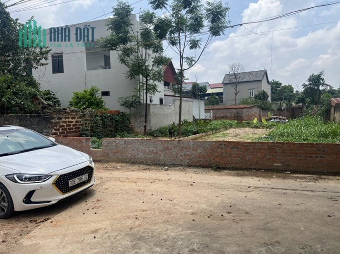 Bán đất phố Đỗ Kiên, xã Minh Trí, Sóc Sơn, Hà Nội. 86m2, hướng Tây Bắc, ô tô đỗ cửa