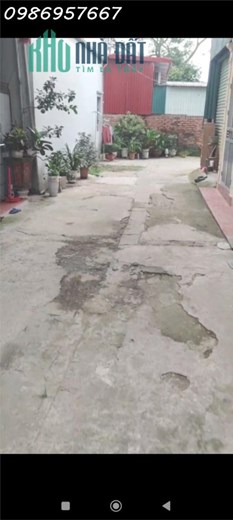 bán gấp mảnh đất tại Linh Quy Bắc Kim Sơn Gia Lâm Diện tích 57m Mặt tiền và hậu hơn 6m Hướng Đông
