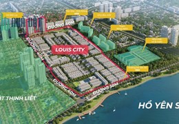 Nhà em bán liền kề L7 Louis City 93,8m2 x 5 tầng, MT5m giá 19,8 tỷ.LH 0888486262