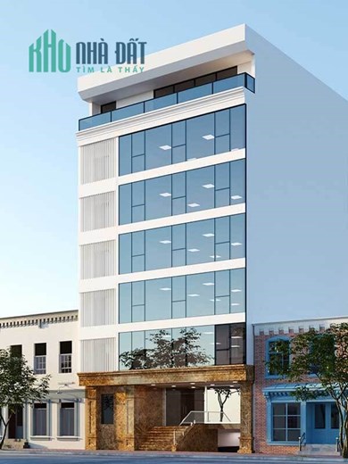 Bán Tòa VP 8 Tầng Xây Mới 2 Mặt Phố Quang Trung – Lý Thường Kiệt. DT 216m2.Giá 105 TY