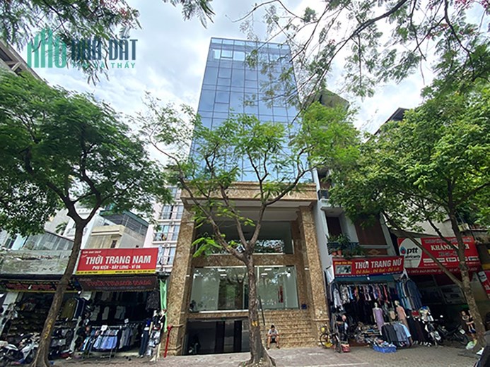 Cho Thuê Tòa Văn Phòng 9 Tầng Xây Mới Mặt Phố Vũ Tông Phan. DT 145m2.Mt 9m. Giá 150tr/th