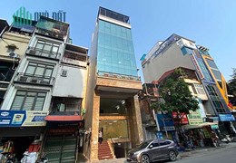 Bán Tòa VP Xây Mới 8 Tầng Mặt Phố Vọng.Đang cho thuê 130tr/th. DT 100m2. Giá 55 TỶ