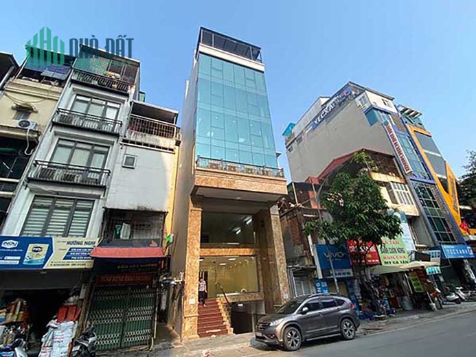 Bán Tòa VP Xây Mới 8 Tầng Mặt Phố Vọng.Đang cho thuê 130tr/th. DT 100m2. Giá 55 TỶ