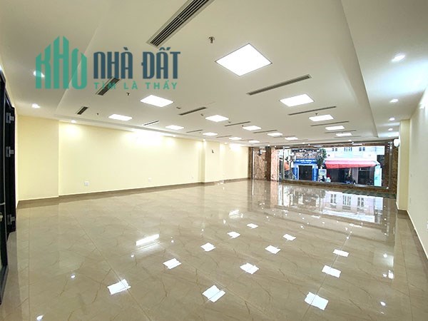 Bán Gấp Tòa VP  9 Tầng Mặt Phố Hoàng Ngân.Đang cho thuê 300tr/th.DT 222m2. Giá 120 TỶ