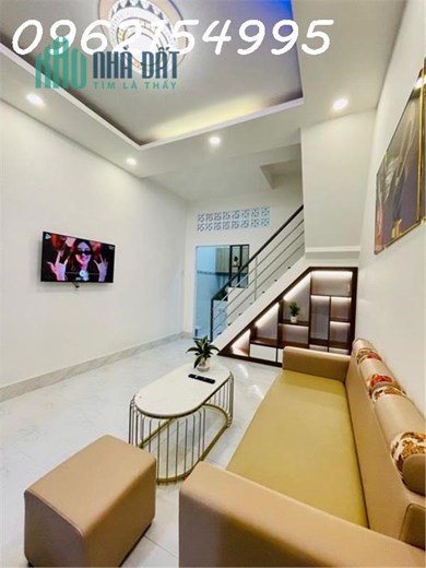 Nhà đẹp Tân Bình - Hẻm thông - Gần chợ Trường Học - Tiện ích bao quanh - Chỉ hơn 3 tỏi