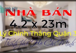 Top nhà vị trị đẹp 4.2 x 23m Lý Chính Thắng Quận 3 trung tâm Sài Gòn