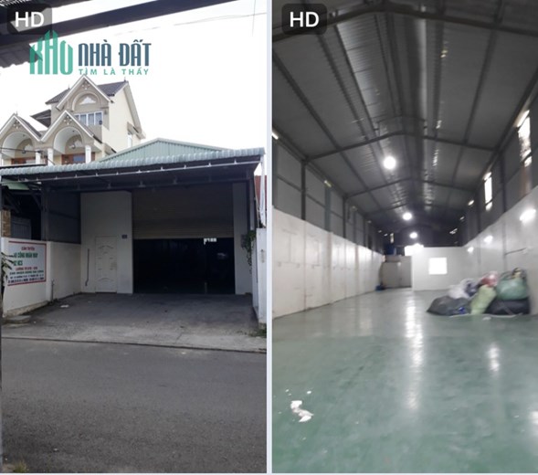 Cho thuê kho, nhà xưởng 200, 300, 500, 1000m2 Trục Hà Huy Giáp Quận 12