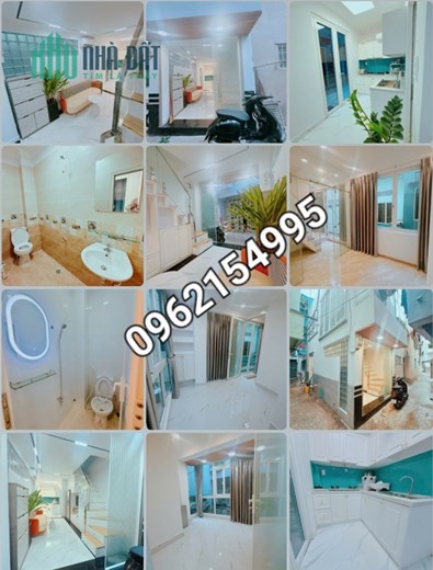Siêu mẫu tại Bình Thạnh sát vách quận 1 - 1 căn Ra hẻm xe tải - Nội thất đẹp - sổ vuông A4