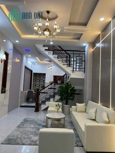 NHÀ MỚI 51m - Sất Mặt Tiền Lê Văn Khương - 4X14M - 3 TẦNG - Nhỉnh 4ty