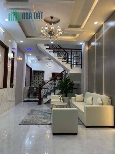 NHÀ MỚI 51m - Sất Mặt Tiền Lê Văn Khương - 4X14M - 3 TẦNG - Nhỉnh 4ty