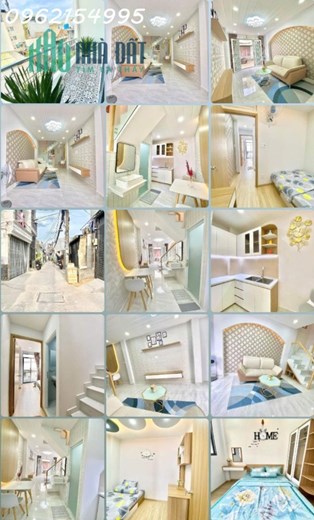 Xe hơi đậu cửa - Nhà mới đẹp p.15 Tân Bình - Hoàn công đầy đủ - Tặng nội Thất  - Chỉ 3 tỏi 7