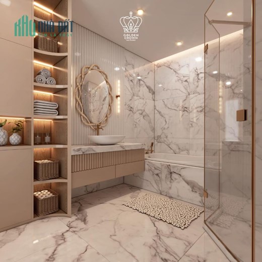 Sống trong tác phẩm nghệ thuật - Khám phá căn hộ 2PN tại Golden Crown Hải Phòng