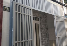 Cho thuê nhà 122/6A Trường Sa ngay cầu Điện Biên Phủ, Q1. Nhà 1 lầu 2 phòng ngủ, 2 WC, full nội thất