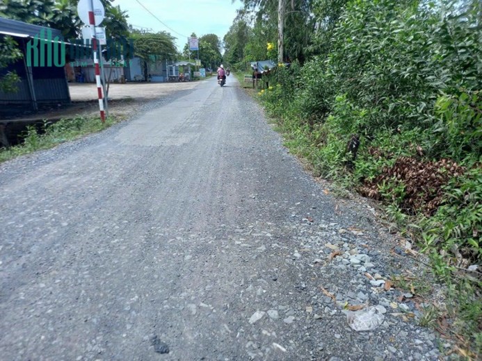 Bán 2,8mẫu mặt tiền huyện lộ 40,Thạnh Mỹ,Tân Phước,Tiền Giang