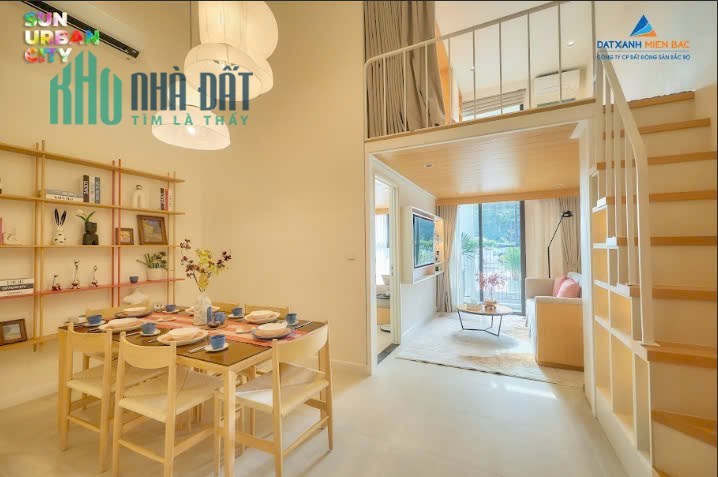 Chỉ từ 1 tỷ sở hữu ngay căn hộ thông tầng tại Sun Urban City Hà Nam
