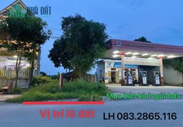 BÁN GẤP LÔ ĐẤT TẠI ĐÔNG HƯNG  THÁI BÌNH 1 Tỷ 750 triệu DT 100M2 MẶT ĐƯỜNG QL ,LH083 2865 116