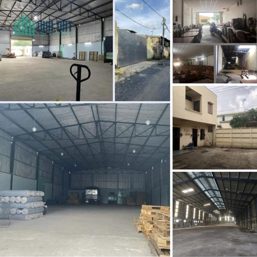 Cho thuê kho xưởng 700m2, 1200m2, 2000m2, 4000m2 gần An Sương Q12