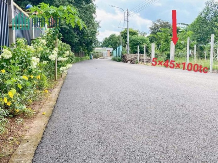 Đất mặt tiền nhựa ngay trung tâm chợ Tân Long, Phú Giáo