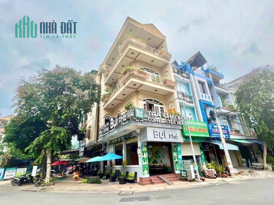 Góc 2 MTKD Nguyễn Thế Truyện, p. Tân Sơn Nhì DT 4x15m, 4 tầng