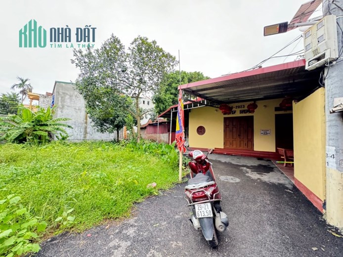 Bán đất Thạch Đà, Mê Linh, HN, lô góc, gần chợ, giá rẻ. 190m, giá 12,5tr / 1m.