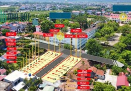LÔ ĐẤT THỔ CƯ 1ty 560tr  DT 67m2 mỹ đức hà nội đường 6,5m2 LH0832865116