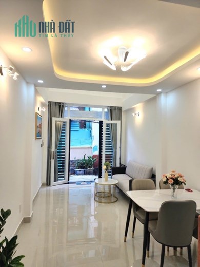 Nhà mới 100% Bùi Hữu Nghĩa - Ngắm pháo hoa không bon chen - 3 lầu 3PN 4WC - 5xx tỷ