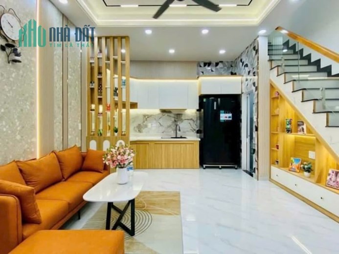 Siêu phẩm nhà đẹp p.9 Gò Vấp - 3 tầng 3PN - Sổ hồng riêng hoàn công đủ - hơn 5 tỷ 1 xíu thôi ạ
