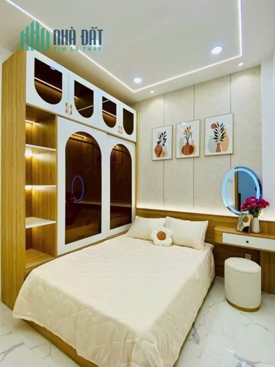 Siêu phẩm nhà đẹp p.9 Gò Vấp - 3 tầng 3PN - Sổ hồng riêng hoàn công đủ - hơn 5 tỷ 1 xíu thôi ạ