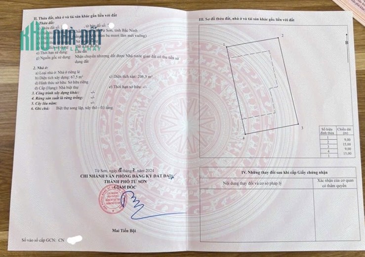 ---GIÁ CHI  7 TY800  XÍU  CĂN BIỆT THỰ SONG LÂP,cả nhà và đất vị trí ở KCN VSIP DT135M2,3 tầng