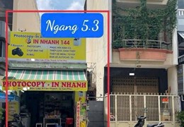 MTKD Độc Lập 5.3x17m (vuông vức). Gần Lũy Bán Bích