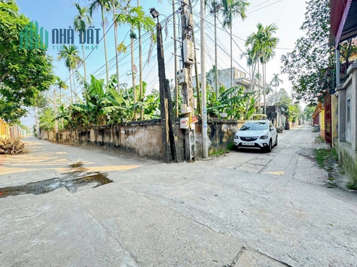Bán đất Hoàng Kim, Mê Linh, Hà Nội. Lô góc, 2 mặt thoáng, oto tránh vòng quanh. 85m, 1,92 tỷ.