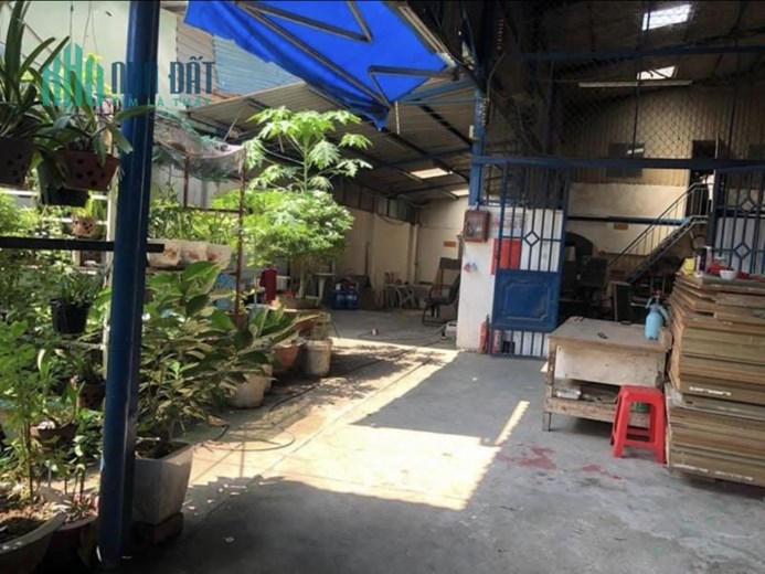 Cho thuê nhà xưởng sd 600m2 1/ Hà Huy Giáp Quận 13