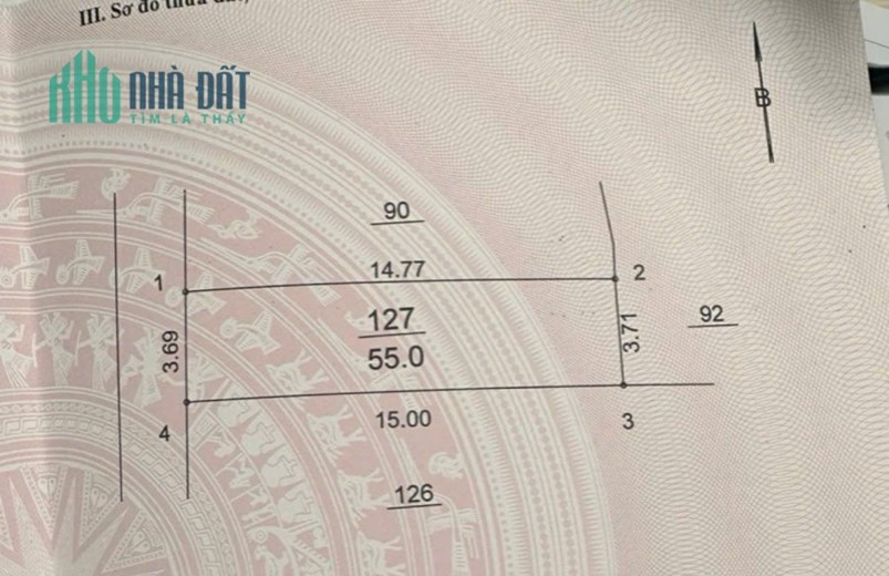 ĐẤT ĐẠI CÁT- LIÊN MẠC- NGÕ THÔNG Ô TÔ - 55M2 - 4,35 TỶ CÓ TL.