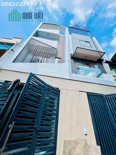 BÁN NHÀ  HẺM XE HƠI TÂN PHÚ-TÔ HIỆU-4 TẦNG- 50m2- SIU ĐẸP chỉ nhỉnh 6Tỷ