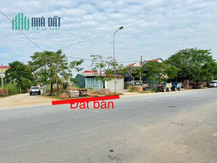 Bán đất Quang Minh, Mê Linh, HN. Lô góc, đường rộng 24m, có vỉa hè. DT 5 x 20. Giá 8,9 tỷ.